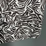 Chico's Women's Brown & White Zebra Print Pencil Skirt - Size 1.5 (Medium/10) Photo 2