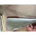 Furla  Ice Blue Leather Bow Ballet Flat Photo 4