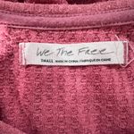 We The Free  Free People Santa Clara Thermal Waffle Knit Long Sleeve Oversized S Photo 5