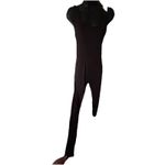 Xl Women's Workout Bodysuit Black and Lime Green. Tank Top Long Legged. Spandex Green Photo 6