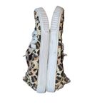 Madden Girl Marisa Faux Fur Lined Cheetah Print Canvas Laced Sneakers size 8.5 Photo 16