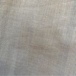 frame denim Frame Pinstripe Lightweight Cotton Sleeveless Pleated Ruffle Workwear Top, Small Photo 3