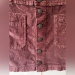 We The Free We The Free Mini Joanie Skirt Size 30 Corduroy Button Front Boho Free People Photo 4