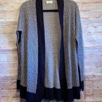 Lou & grey open cardigan high slits sz M navy Photo 0