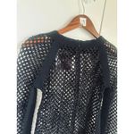 Opening Ceremony KYE Mesh Black Shirt Size Medium Sheer Punk Goth Grunge Style Photo 8