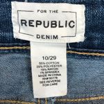 FOR THE REPUBLIC Denim Distressed Jeans Photo 7