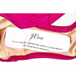 J.Crew NWT  Long-Torso Ruched V-neck One-Piece Swim Radiant Fuchsia Pink Size 2 Photo 11