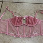 Victoria's Secret  Embroidered Unlined Strappy Corset
Top Dusty Rose XS Photo 3