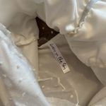 Lucy in the Sky WHITE MESH PUFF SLEEVE POLKA DOT BRIDAL DRESS Photo 2