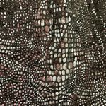 Q&A Lace print little black dress by , iridescent sleeveless fit & flare mini LBD Photo 3