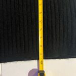 Magaschoni  ribbed 100% cashmere top black womens size L Photo 7