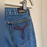 American Vintage Vintage Britannia Wide Leg Sailor Jeans Sz 4 Distressed High Rise Photo 9