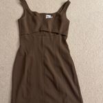 Princess Polly  Hudson Mini Dress Brown Photo 1