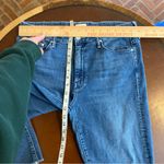 Mother The Looker Ankle Fray Jeans in chain of destiny size 31 high rise skinny Blue Photo 9