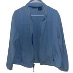 LL bean fleece full zip jacket Blue Size L Photo 1