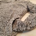 {M} Grizzly Sherpa Black Zip Up Pullover Jacket Size M Photo 1