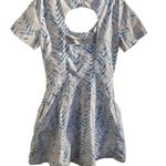 Reiss  Marilyn Chevron White Open Back Size 6 Dress. Photo 5