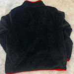 Disney  Mickey Mouse and Minnie Mouse Kissing Fleece Zip Up Jacket size Medium Photo 3