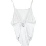 ANDIE NWT The Paloma One Piece Ribbed Swimsuit UPF 50+ Removable Cups XL White Photo 13