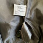 Worthington Ruffle hem wool coat gray SZS BUST 38 Photo 2