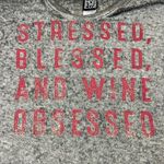 Modern Lux Mod Ern Lux Women's Light Grey Super Light Crop Long Sleeve Top Photo 4