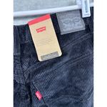 Levi's Women's Corduroy Pants 30x30 Black Casual Classic Photo 2
