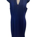 New York and Company Stretch Women's Royal Blue Dress XL Photo 0