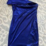 Super down Navy Blue Sparkly Dress  Photo 0