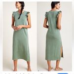 Sundry Anthropologie  Ayana Flutter Cap Sleeve Midi Dress Photo 1