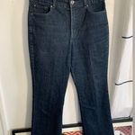 Nine West  Dark Rinse Wash Blue Denim Jeans Women’s Size 10 High Rise Flair Photo 0
