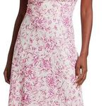 London Times Pink Floral Midi Dress Photo 1