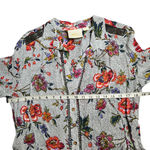 Anthropologie  Maeve Janie Flounced Peasant Blouse Size: 8 Photo 3