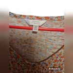 LC Lauren Conrad Flutter Sleeve Tee - Lavendar Ditzy Photo 3