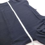 Eileen Fisher Women size XL Black Asymmetrical Lagenlook Shift Dress FLAWED Photo 3