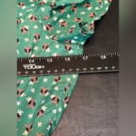 Alice Moon Green Puff Sleeve A-Line Mini Dress Owl Print size Small. Photo 9