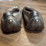 Cole Haan  8.5B Gold Pebbled Leather Penny  Loafers Comfort Shoes Photo 2