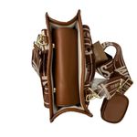 Steve Madden NWT  BWebber Canvas Satchel Bag Cream Natural Crossbody Logo Strap Photo 11