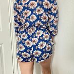 One Clothing Floral Romper Blue Photo 4