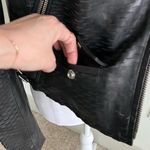 IRO  MEMPHIS women’s  small Black Lamb Leather Biker Jacket $1800 Photo 13