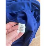 Amanda Uprichard  Royal Blue Racerback Ruffle Dress Size S Photo 3