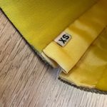 Nué Women's Yellow Crystal Embellished Charlotte Cropped Top Size XS Photo 6