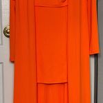 Women’s 3 Piece Lounger Wear Set Orange Size L Photo 0