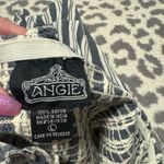 Angie  Navy and White Striped Romper Photo 2