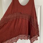 American Eagle  Rust Lace Soft & Sexy Tank Photo 1