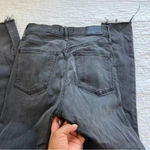 Madewell  10” High-Rise Skinny Grey Wash With Raw Hem Size 27 Photo 6