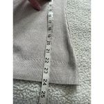 White House | Black Market Long Sleeve Portrait Neck Oatmeal Rib Knit Top Size S Photo 4