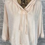 Anthropologie Saturday Sunday Velour Crop Hoodie Photo 0