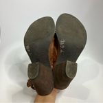 Zodiac Camila sling back heels brown leather size 9.5 Photo 4