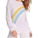Wildfox  🌈 Muse Rainbow Graphic Jumper Sweatshirt MEDIUM Photo 0