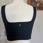 Spiritual Gangster NWT XS/S Amara seamless Grey charcoal sports bra square neck Photo 6